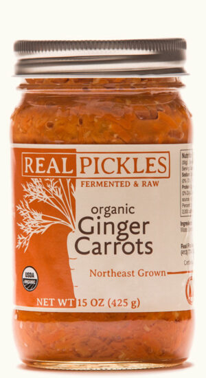 Real Pickles Organic Ginger Carrots