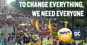 People's Climate March - April 29th, 2017