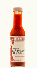 Real Pickles Organic Red Pepper Hot Sauce, fermented & raw
